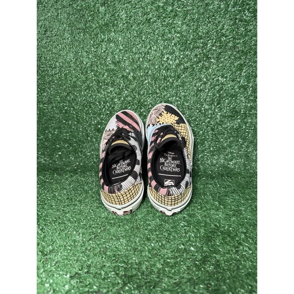 Disney Vans Toddler Size 12C Nightmare Before Christmas Graphic AOP Walking Shoe